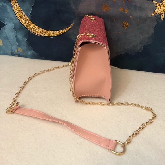 Beautiful Rose pink sequence purse - Picture 2 of 6